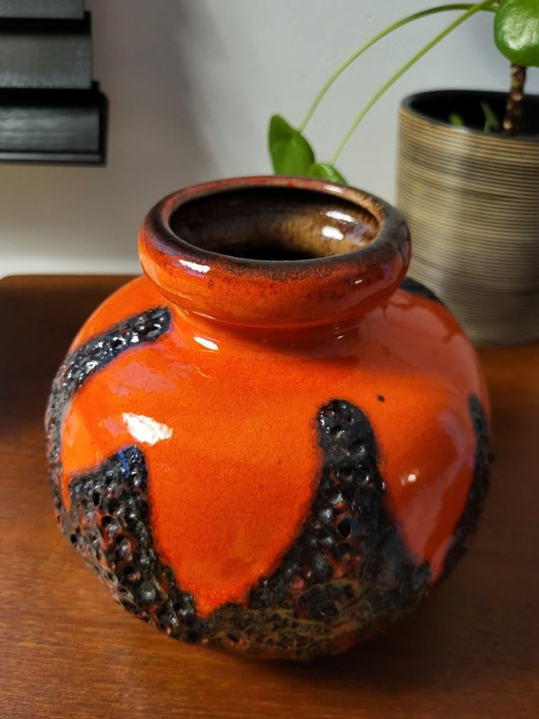 Vintage vaas keramiek, Ophalen of Verzenden