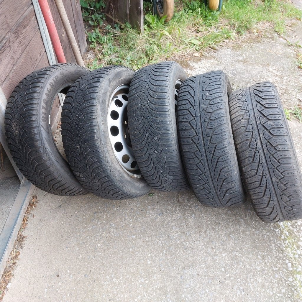 Roues et pneu hiver pour VW Golf, Pneus et Jantes, Pneus hiver, 16 pouces, Véhicule de tourisme