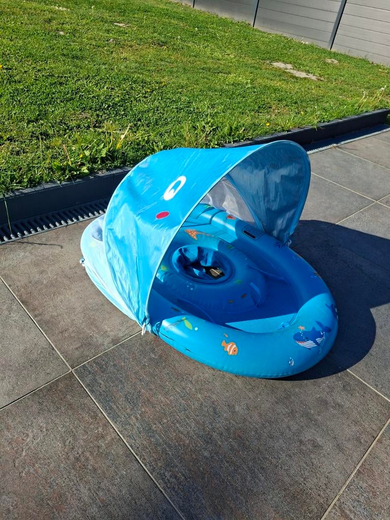Bateau piscine bébé avec auvent, Enlèvement