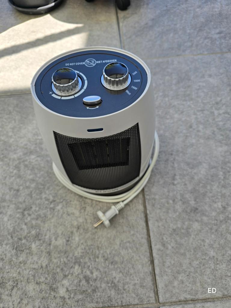 Eurom safe t heater, Ophalen