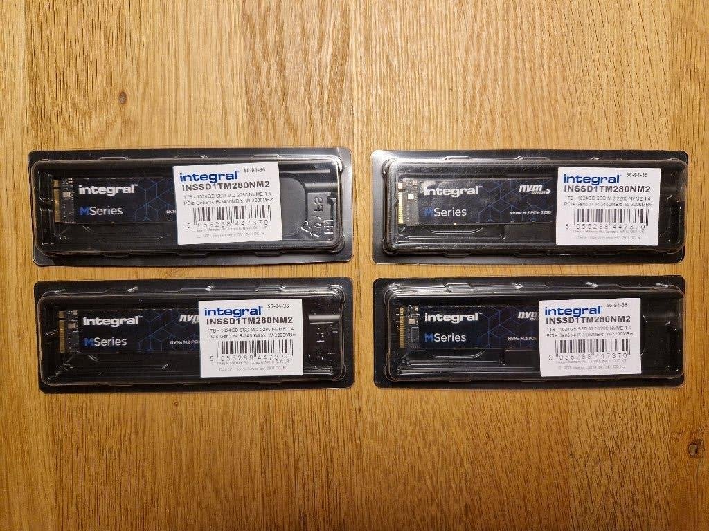 NEUF, NON OUVERT, Integral 1TB m.2 2280 NVMe PCI-e x4, Informatique & Logiciels, Neuf, Enlèvement ou Envoi, SSD, Interne