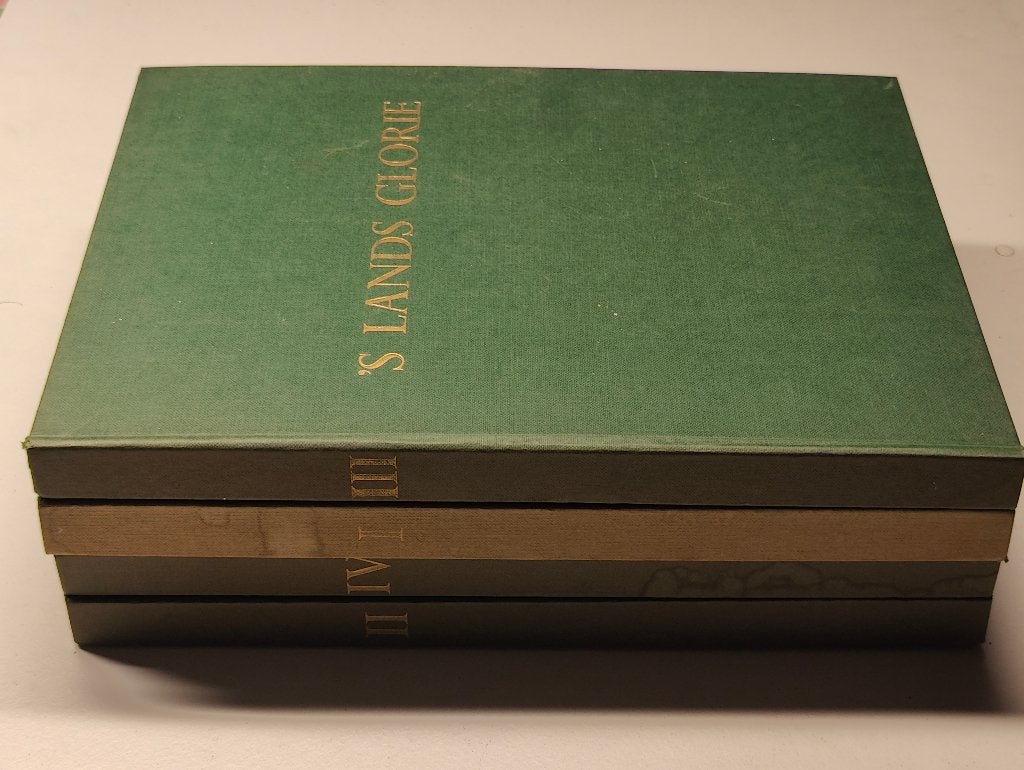 Prentenboeken s lands glorie - 4 delen, Ophalen of Verzenden, Gelezen