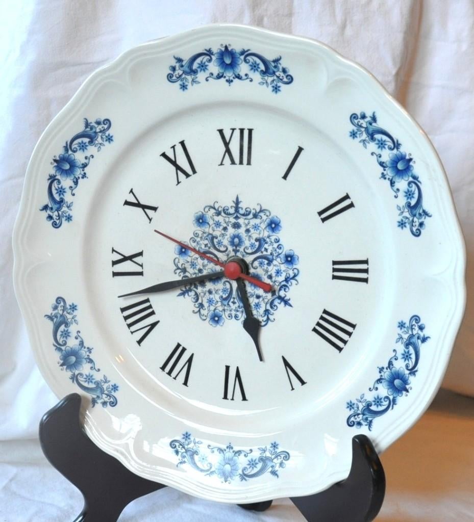 horloge murale en faience moulin des loups, Ophalen of Verzenden