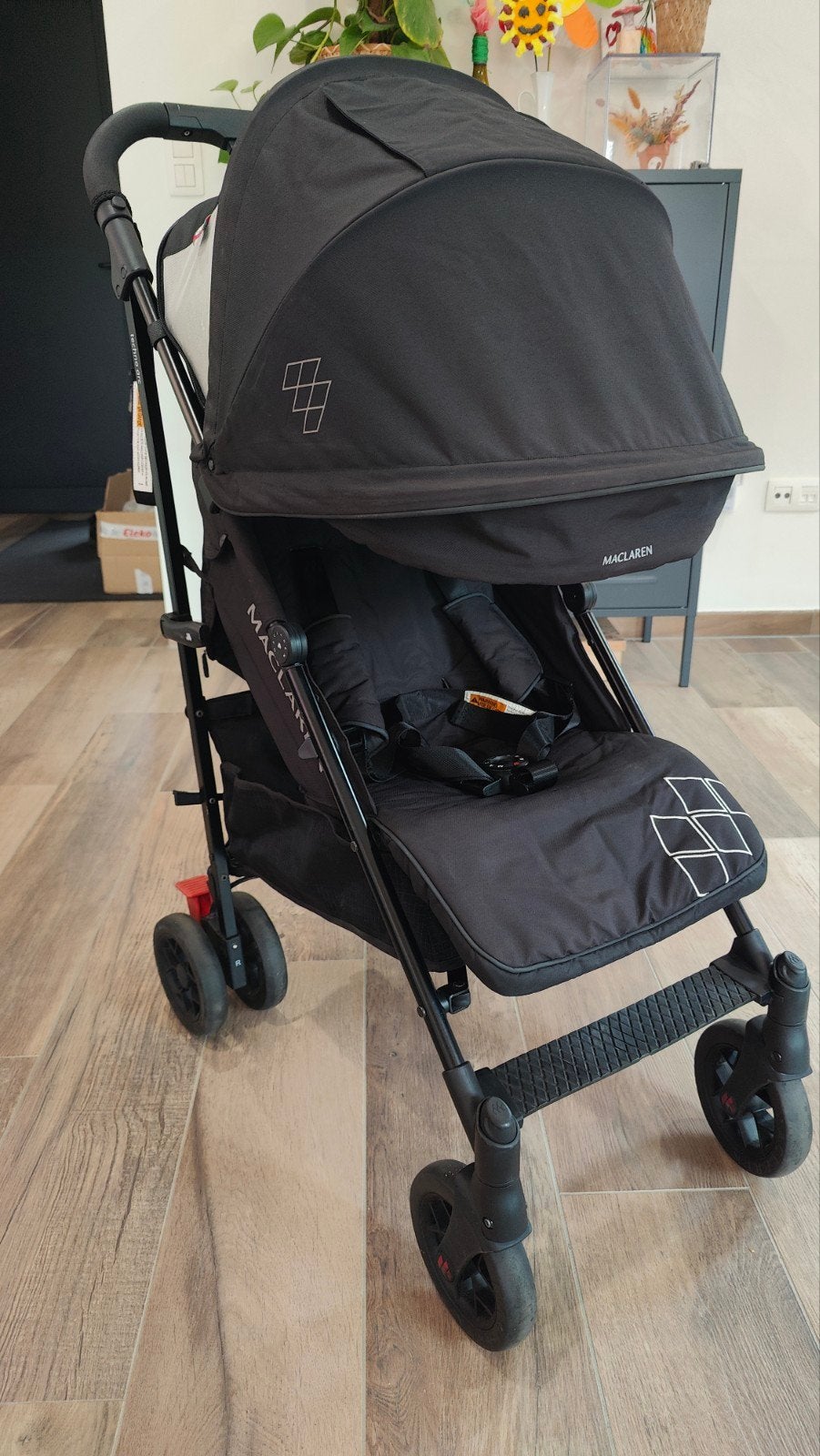 Maclaren Techno ARC (Complete set) + Maclaren reisstas, Kinderen en Baby's, Buggy's, Ophalen, Gebruikt, Maclaren, Verstelbare rugleuning