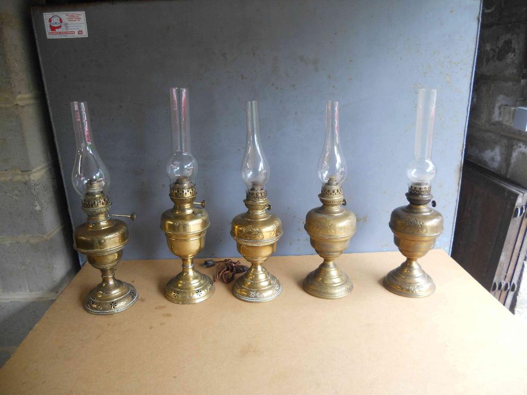 Lampe à pétrole, Enlèvement
