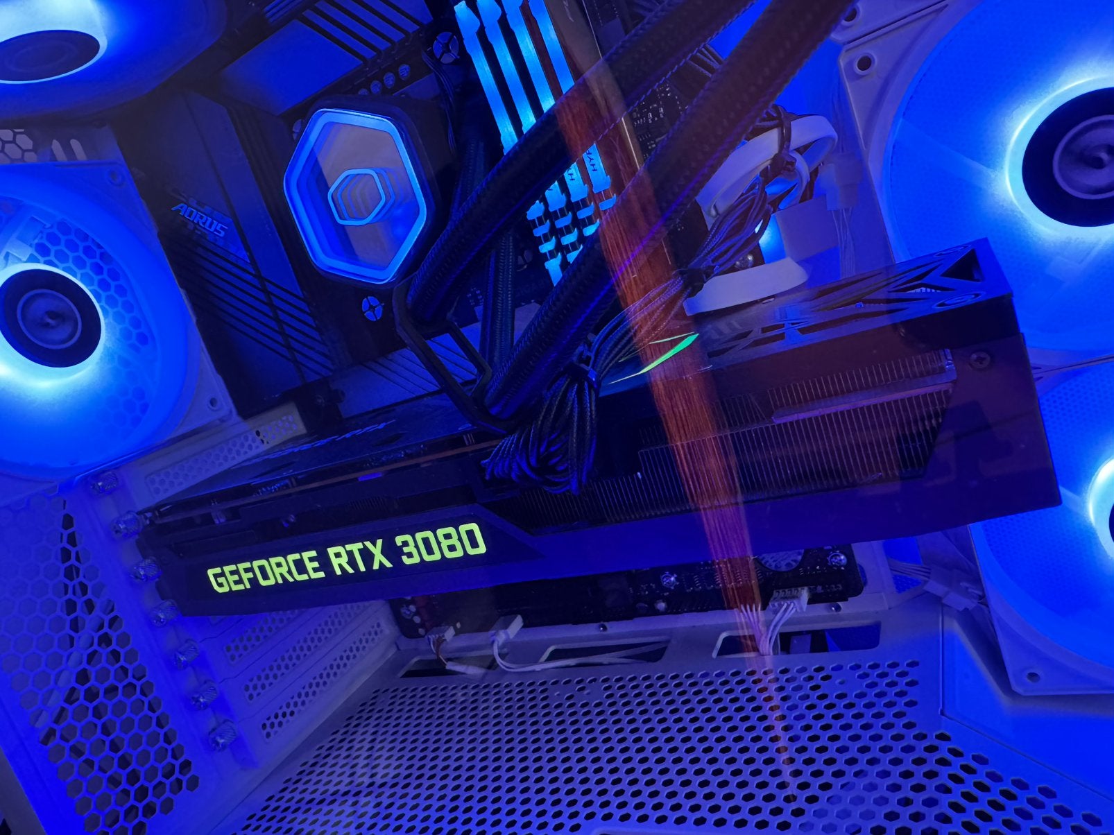 GeForce RTX 3080 (10gb), GDDR6, PCI-Express 4, Comme neuf, Enlèvement