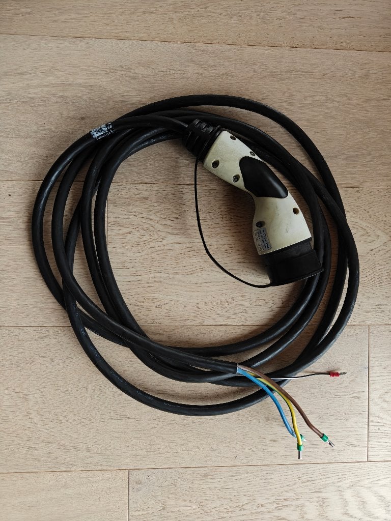 Laadkabel 32A monofase 5m, Ophalen, Gebruikt, Laadkabel