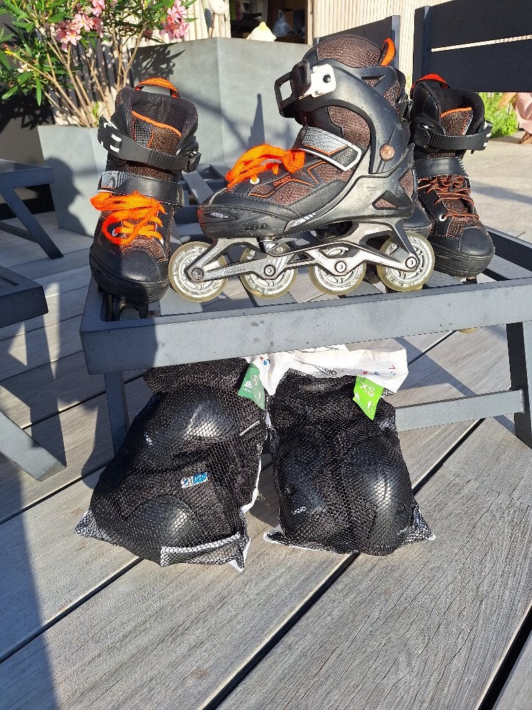 Skeelers Decathlon, Sport en Fitness, Skeelers, Kinderen, Bescherming, Ophalen, Overige merken