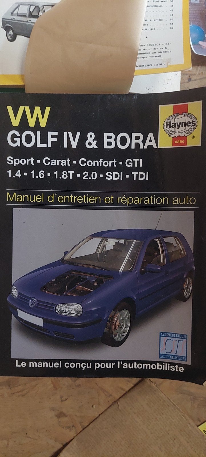 volkswagen golf, Autos : Divers, Modes d'emploi & Notices d'utilisation, Enlèvement ou Envoi