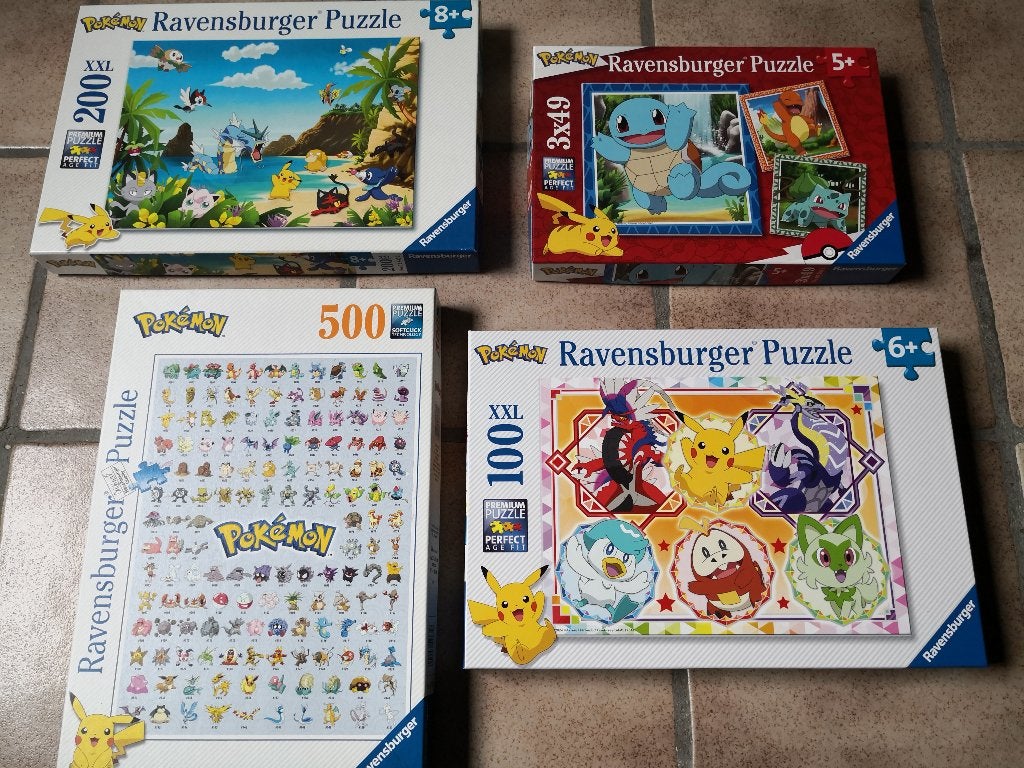 Pokemon puzzels - ravensburger - uit te kiezen, Ophalen