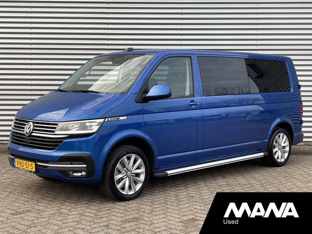 Volkswagen Transporter 2.0TDI L2H1 199PK DC BULLI Automaat L, Autos, Camionnettes & Utilitaires, 199 ch, Achat, Euro 6, Entreprise
