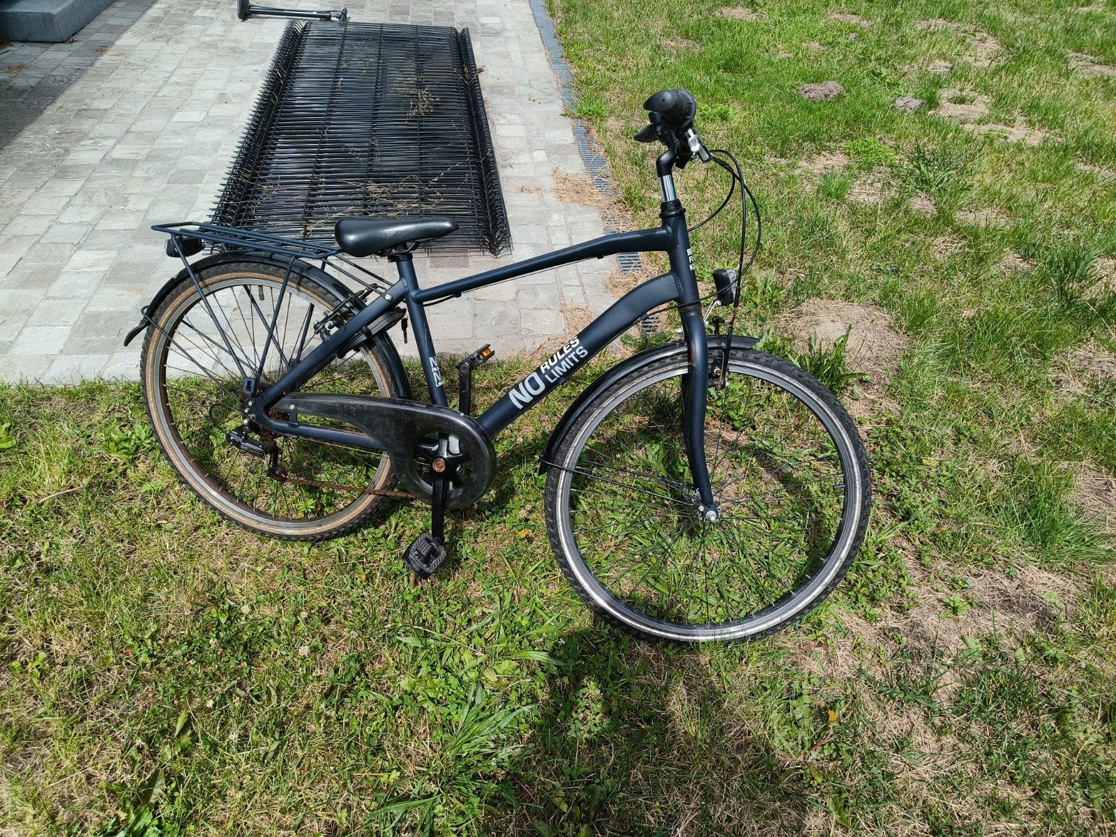 Fiets "no rules no limits " 24", Enlèvement
