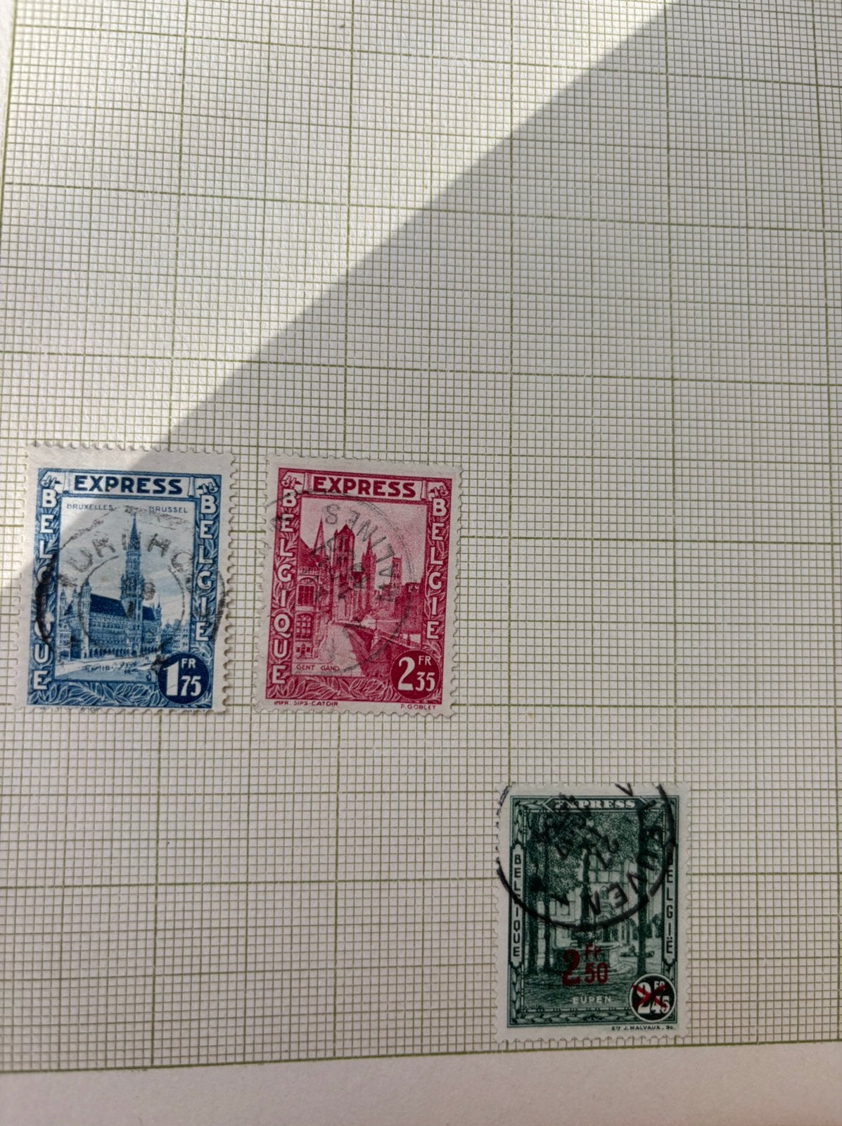 Oude Belgische postzegels, Enlèvement ou Envoi, Oblitéré