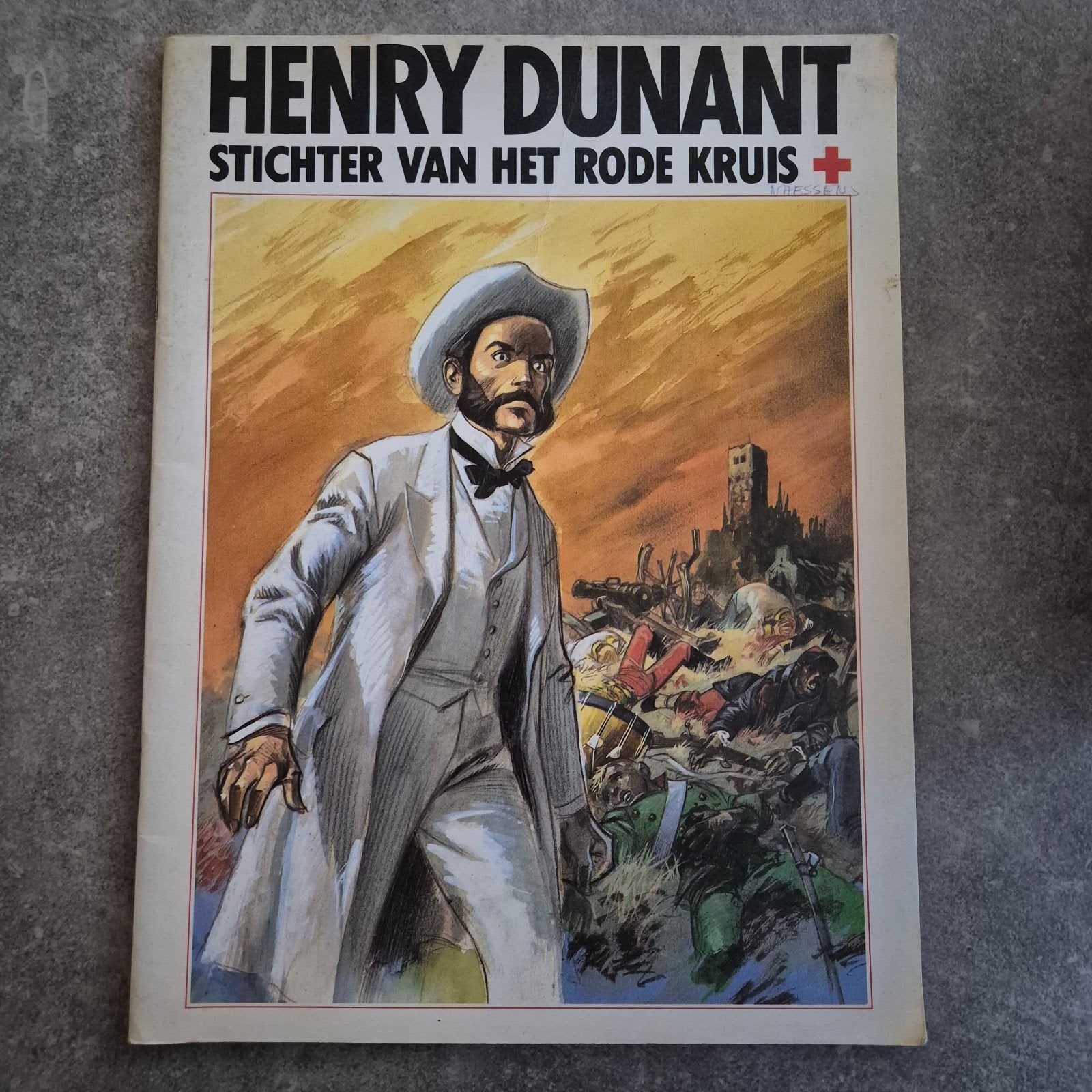 Henri Dunant, stichter van het rode kruis., Ophalen of Verzenden