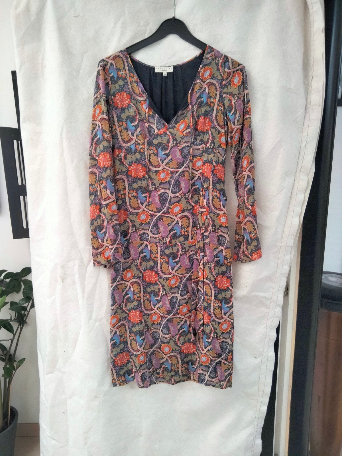 Zomerse jurk.Heel fijne stof.EssentielAntwerp..Maat 36, Enlèvement ou Envoi, Taille 36 (S)