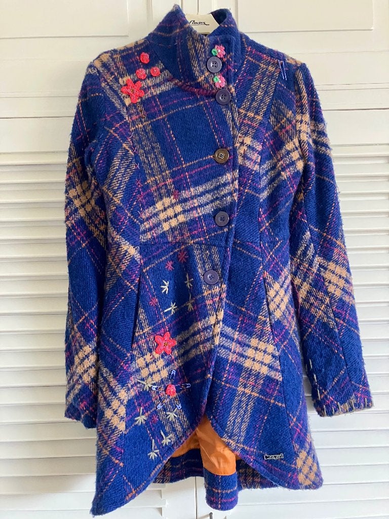 Desigual jasje maat 38 in nieuwstaat., Maat 38/40 (M), Blauw, Ophalen of Verzenden, Zo goed als nieuw