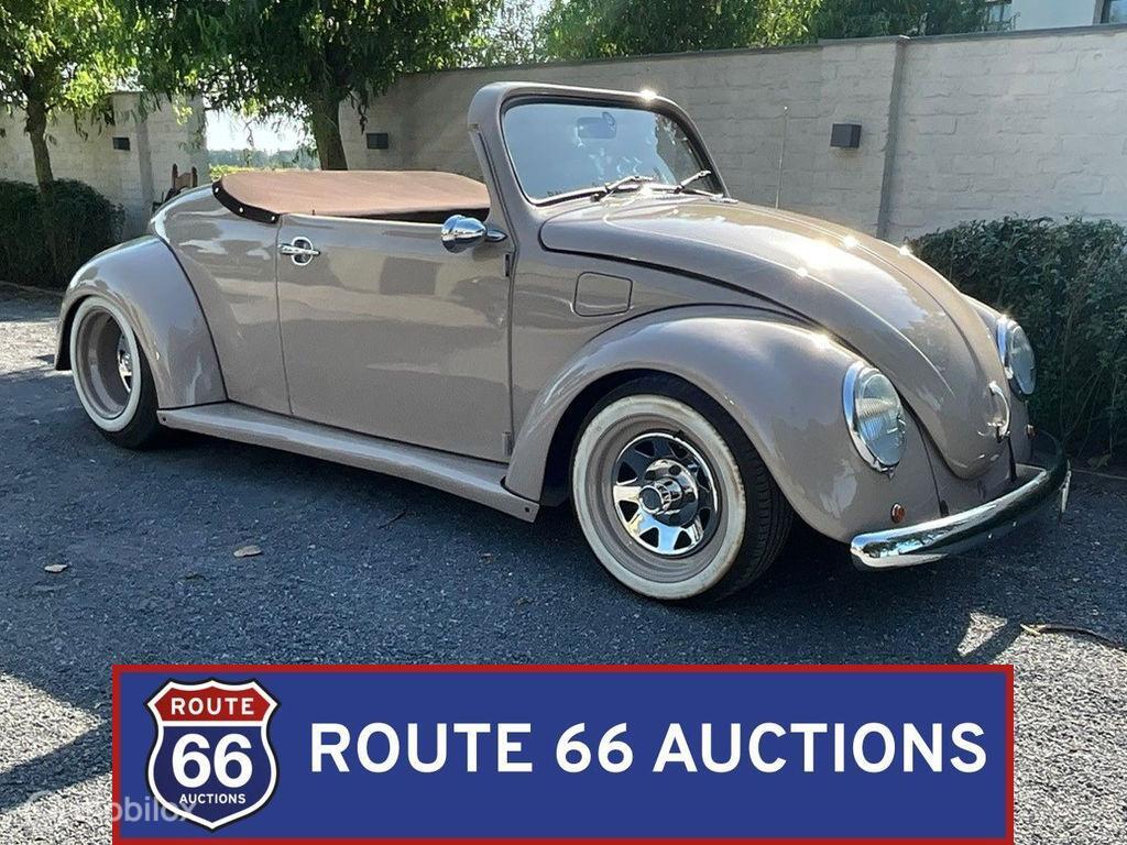 Volkswagen Beetle Cabriolet | 1961 | Route 66 Auctions, Volkswagen, Zwart, Bedrijf, Handgeschakeld
