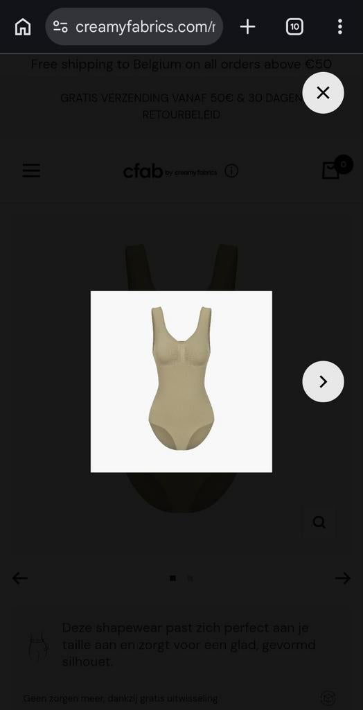 CFAB Tank body suit butteryellow maat M, Creamy fabrics of cfab, Ophalen of Verzenden, Geel, Body of Korset