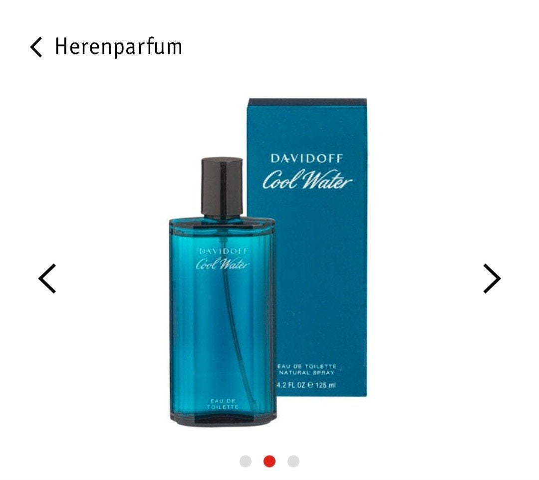 Davidoff cool water, Ophalen
