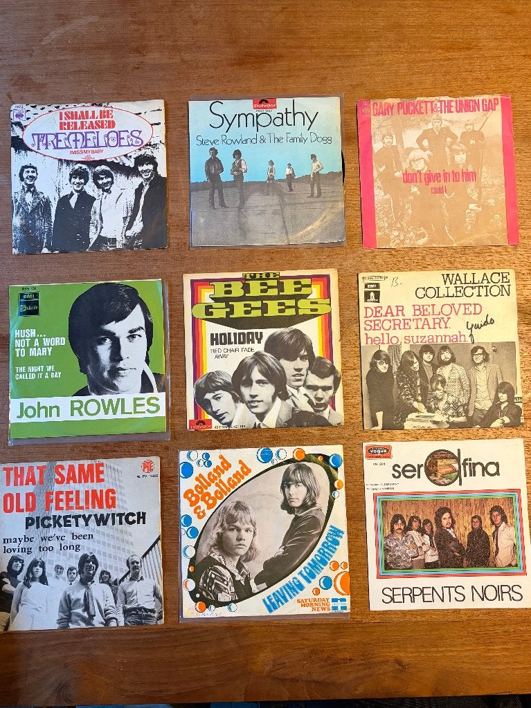 Singles Flower Power - deel 3, CD & DVD, Enlèvement ou Envoi, 1960 - 1969, Utilisé, 7 inch