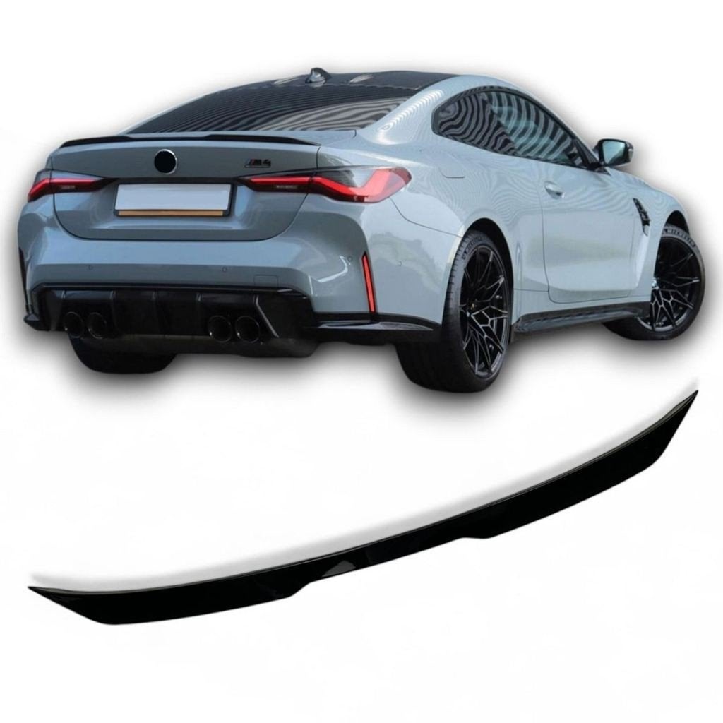 Achterklep Spoiler Voor Bmw 4 Serie G22 Coupe Glans Zwart, Envoi