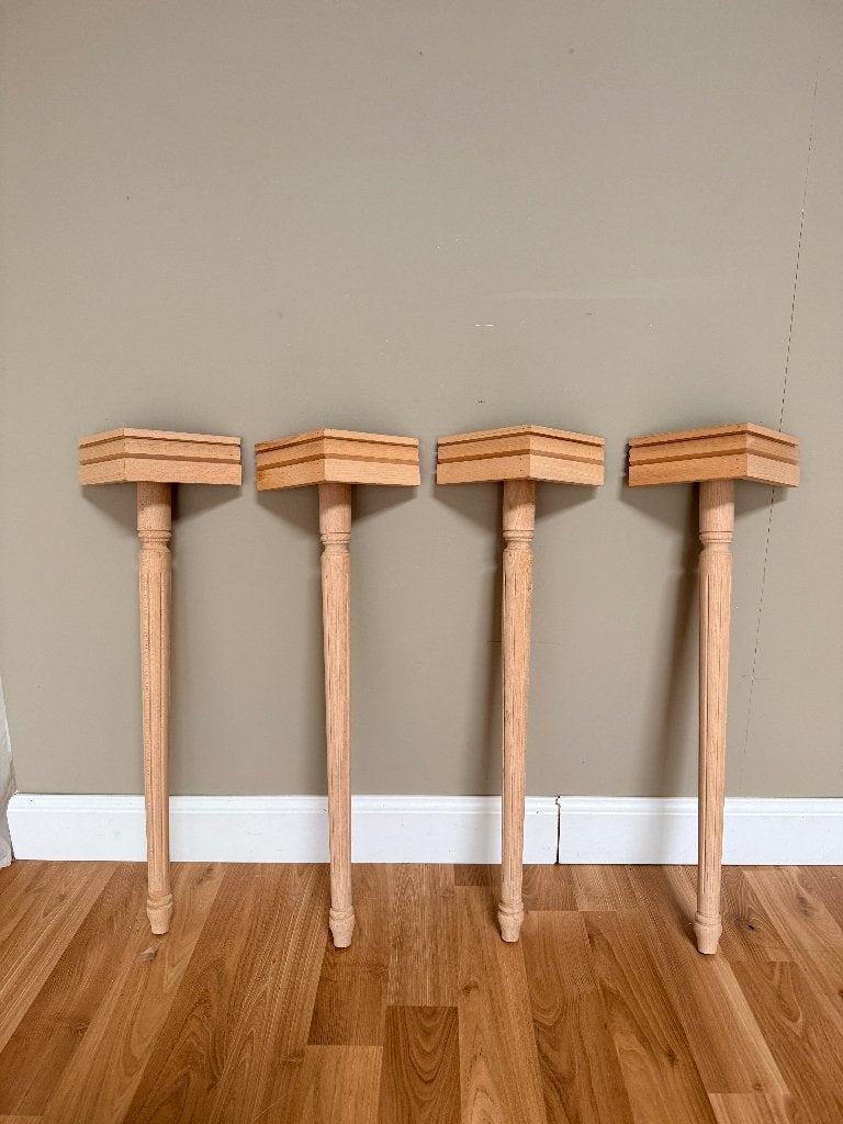 Pieds de table en chêne, Maison & Meubles, Neuf, Pied de table, Rond, 50 à 100 cm