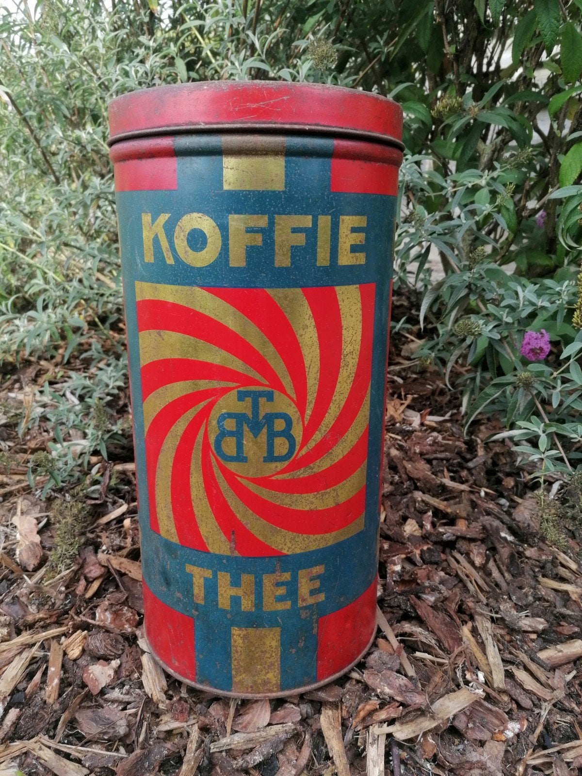 Oud blik 't Koffiemoleken Antwerpen., Ophalen of Verzenden