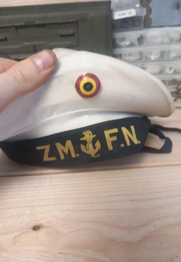 kepies belgisch leger (NR8), Verzamelen, Militaria | Algemeen, Ophalen of Verzenden, Marine
