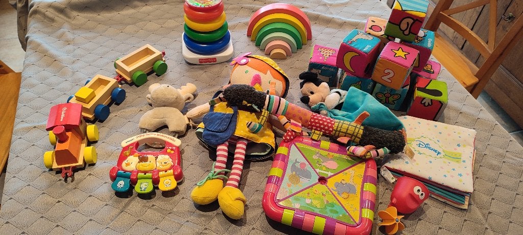 Lot jouets premier âge, Enlèvement ou Envoi, Utilisé, Autres types