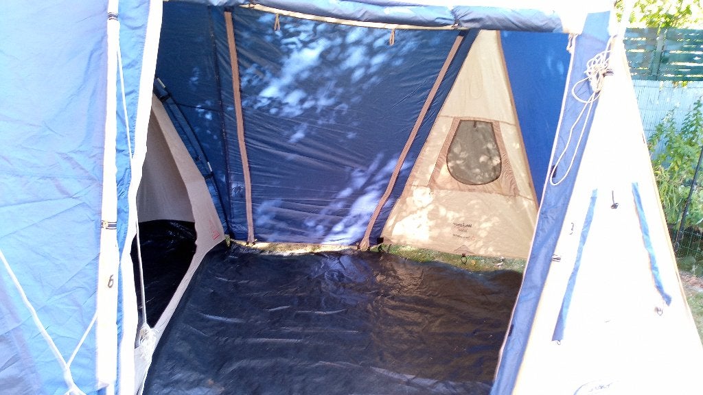 Tent retro style, Ophalen, Gebruikt, Tot en met 4