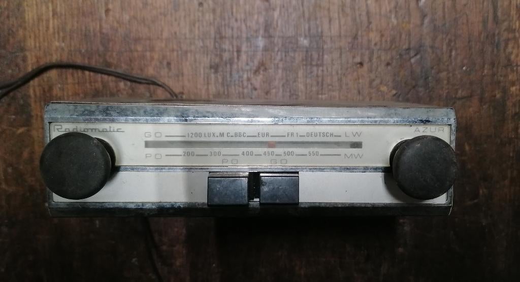 Radio voiture radiomatic 1950, Envoi