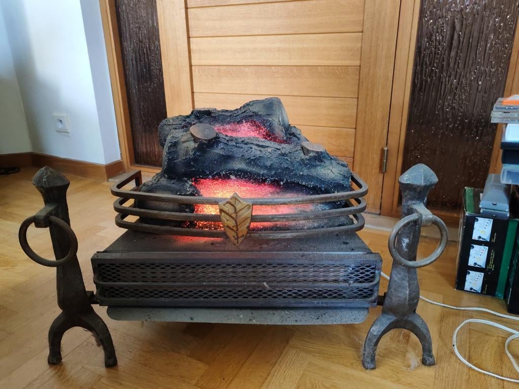 Elektrische haard - Decoratief vuur 64 x 35 cm, Ophalen, Elektrische haard