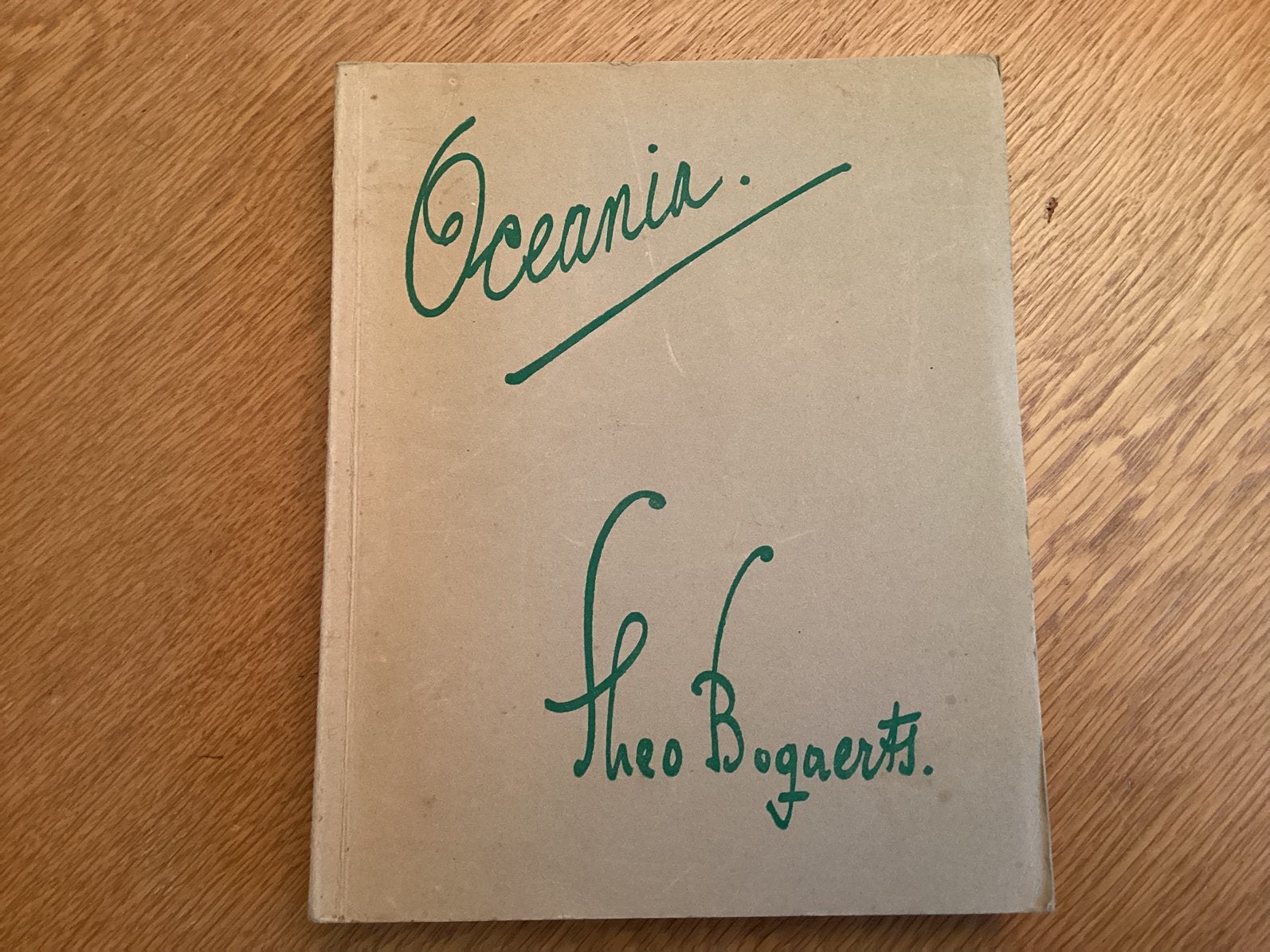 Oceania van Theo Bogaerts, Livres, Musique, Enlèvement, Comme neuf, Général