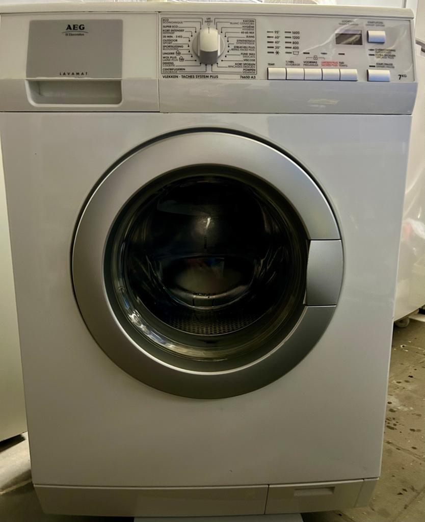 Wasmachine AEG, Elektronische apparatuur, Wasmachines, Ophalen, Gebruikt, Handwasprogramma, Voorlader