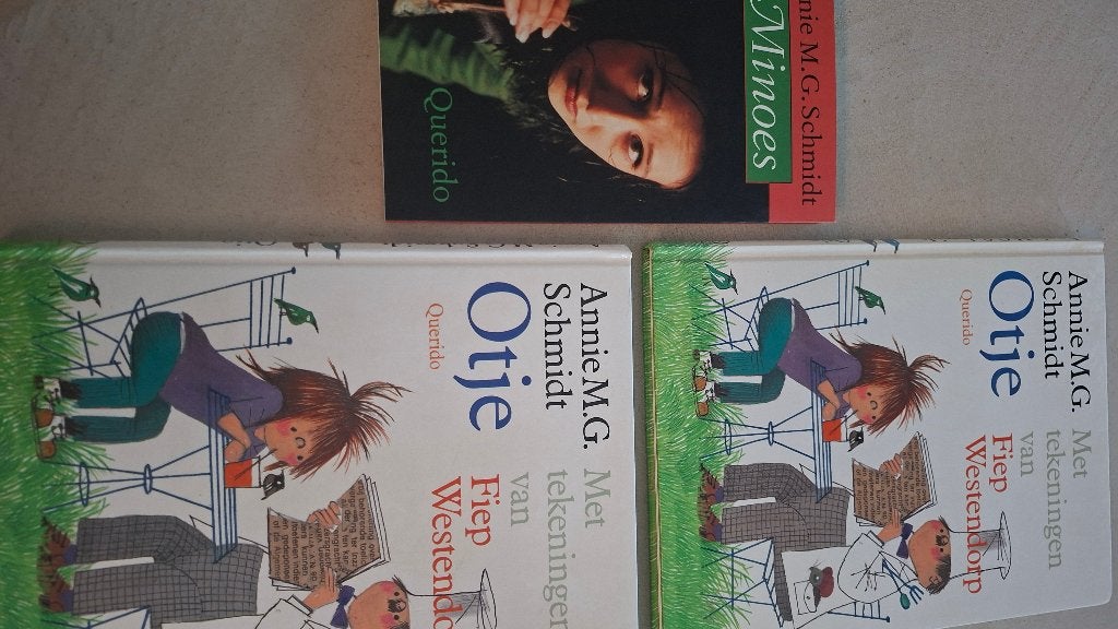 Annie M.G.Schmidt. Otje 10€. Minoes 7€, Boeken, Annie M.G. Schmidt, Fictie algemeen, Jongen of Meisje, Ophalen of Verzenden