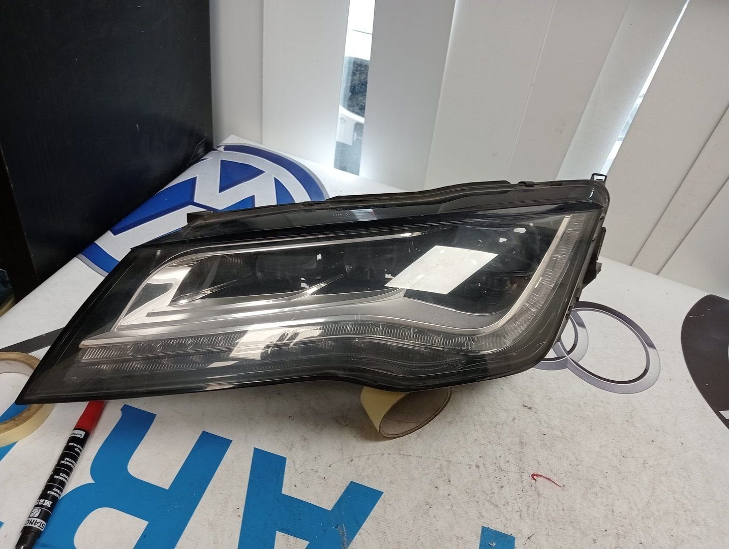 Audi A7 LED koplamp 4g8941033 4g8941033B 4g8941033C, Auto-onderdelen, Gebruikt, -, -, -