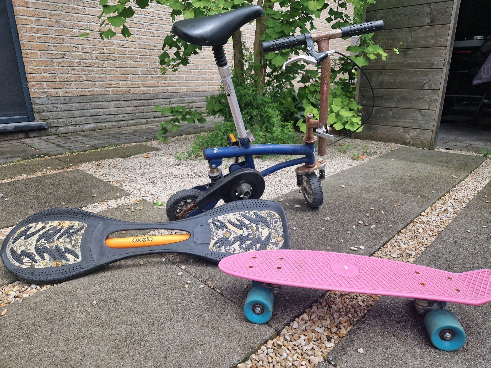 Minifiets, waveboard en pennyboard, Enlèvement, Waveboard