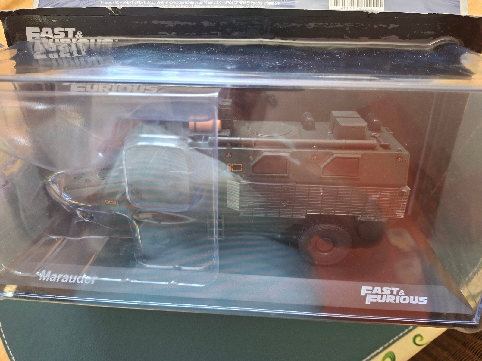 Fast & Furious Marauder, Enlèvement ou Envoi