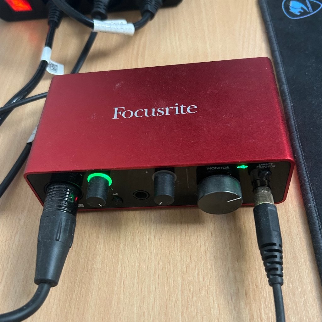 Focusrite Scarlett Solo 3rd Gen USB audio interface, Musique & Instruments, Équipement Midi, Enlèvement, Comme neuf