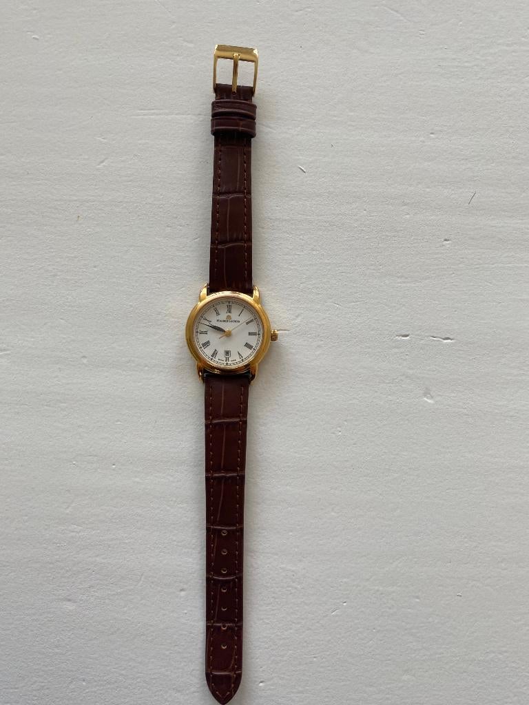 Maurice Lacroix - 1990 / 1999, Montre-bracelet, Autres marques, Enlèvement ou Envoi, Cuir