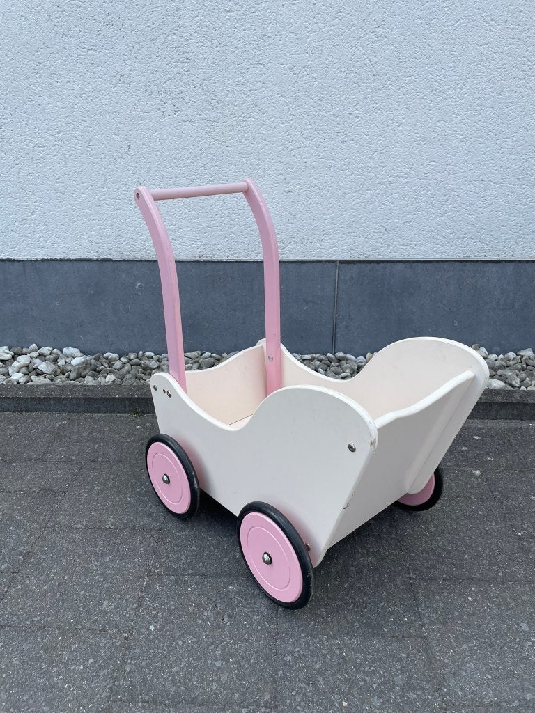 New Classic Toys houten poppenwagen, Kinderen en Baby's, Ophalen, Zo goed als nieuw, Rij- of Hobbelspeelgoed