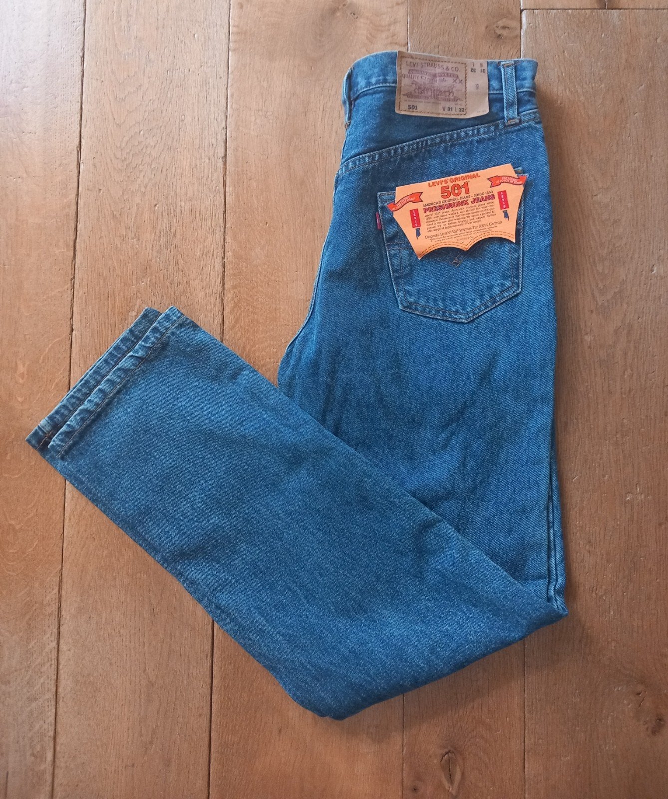 Levi's 501 jeans, Kleding | Heren, Spijkerbroeken en Jeans, Levi's, Blauw, Nieuw, W32 (confectie 46) of kleiner