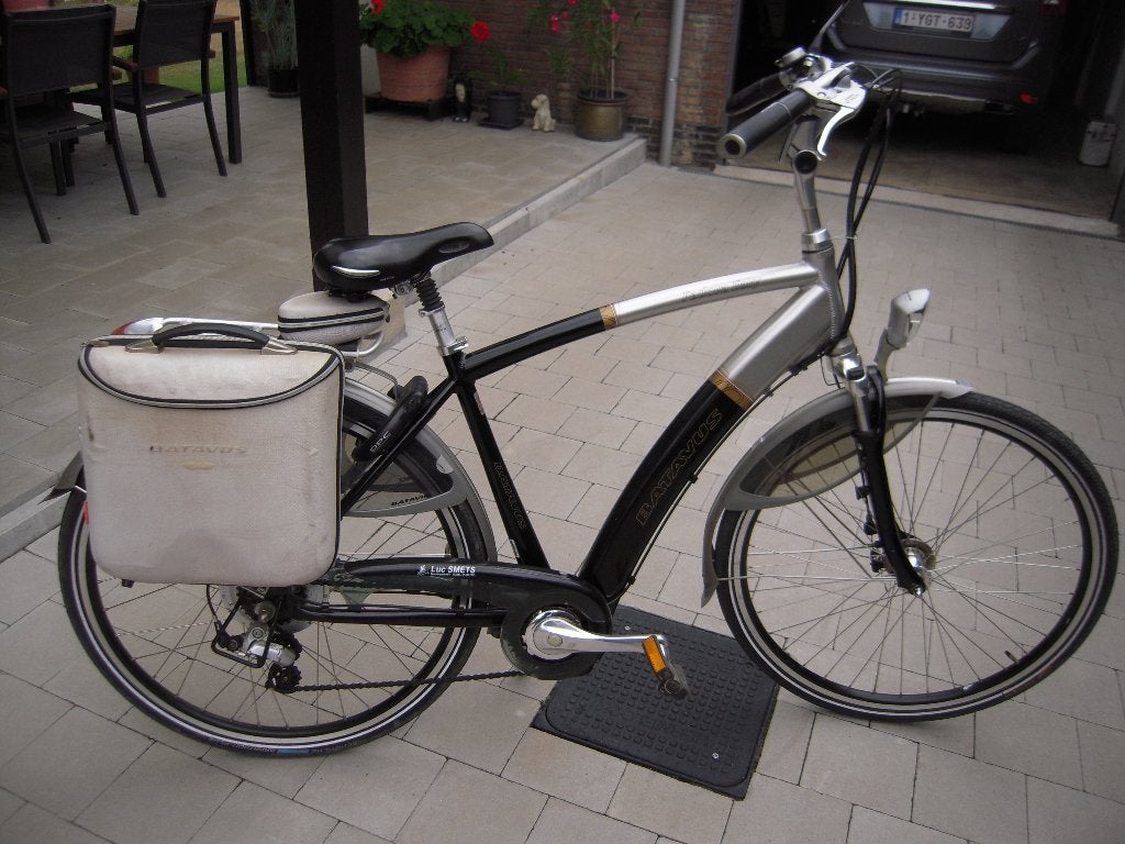 batavus mannen fiets elek., Fietsen en Brommers, Ophalen, Gebruikt, Versnellingen, Batavus