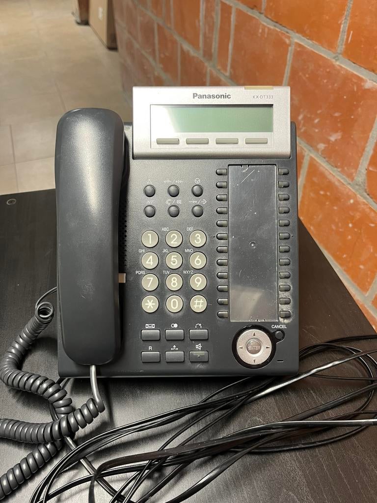 Panasonic KX-DT333, Telecommunicatie, Vaste telefoons | Niet Draadloos, Ophalen, Gebruikt