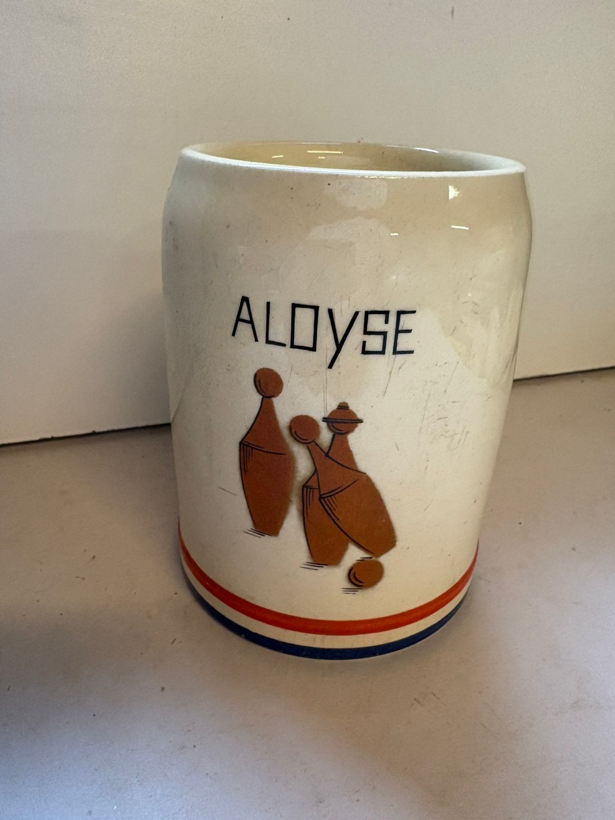 Bierpul bowling Aloyse, Ophalen of Verzenden, Zo goed als nieuw