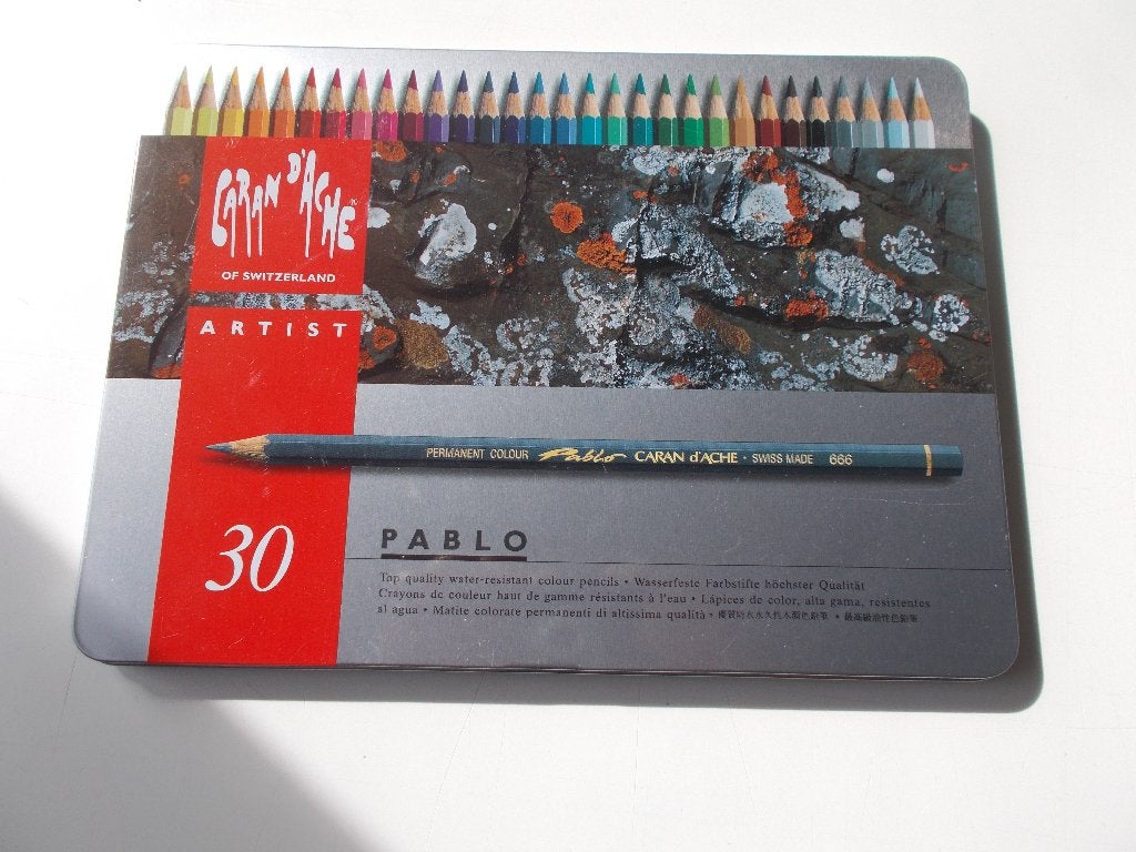 Caran d'ache pablo kleurpotloden doos van 30 stuks, Enlèvement ou Envoi, Neuf