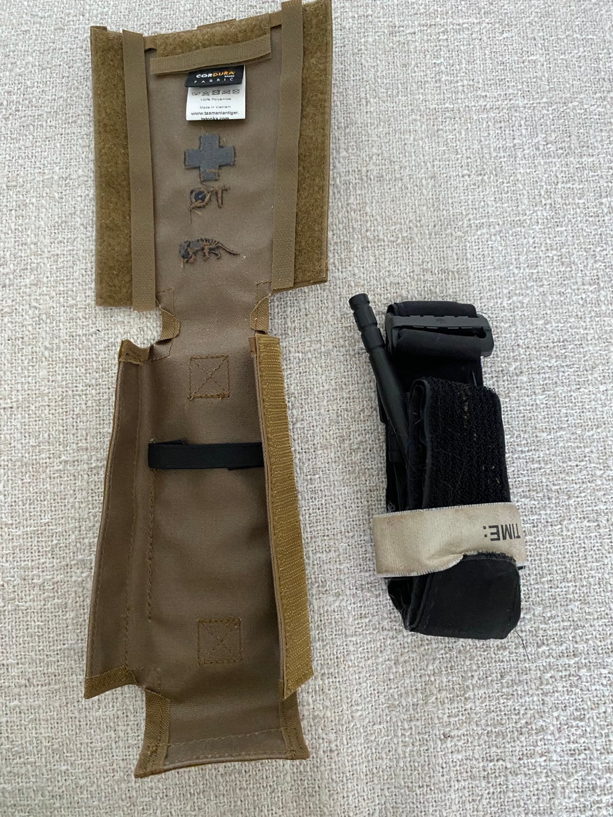 Medic pouche, Ophalen