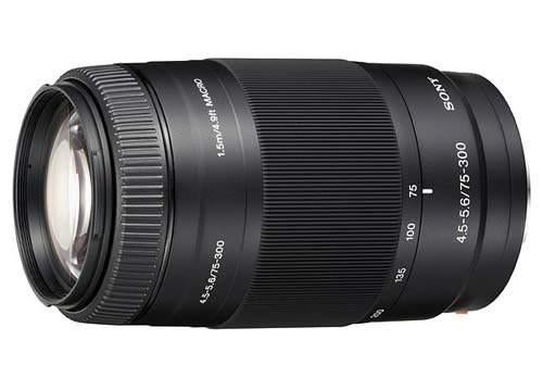 Sony af 75-300 mm 4.5-5.6 pour tous Sony alpha "A", Enlèvement ou Envoi, Comme neuf, Reflex miroir, Autres Marques