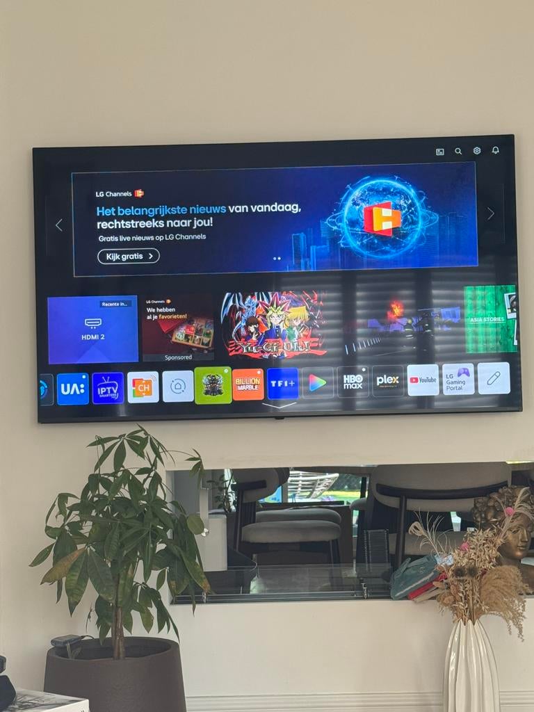 LG NanoCell 55”, Ophalen, Zo goed als nieuw, LG, Smart TV