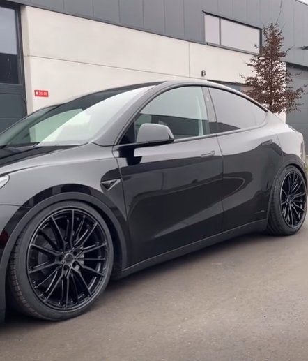 21 inch wielen CVR 7 Tesla model Y of 3, Auto-onderdelen, Banden en Velgen, Ophalen, Gebruikt, Banden en Velgen, 21 inch